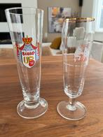 Bierglazen Drie Hoefijzers, Kwak en Brand’s Up’52, Verzamelen, Ophalen of Verzenden, Zo goed als nieuw, Glas of Glazen, Overige merken