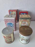 6 Retro blikken Douwe Egberts, Ophalen of Verzenden, Gebruikt, Koffie, Douwe Egberts