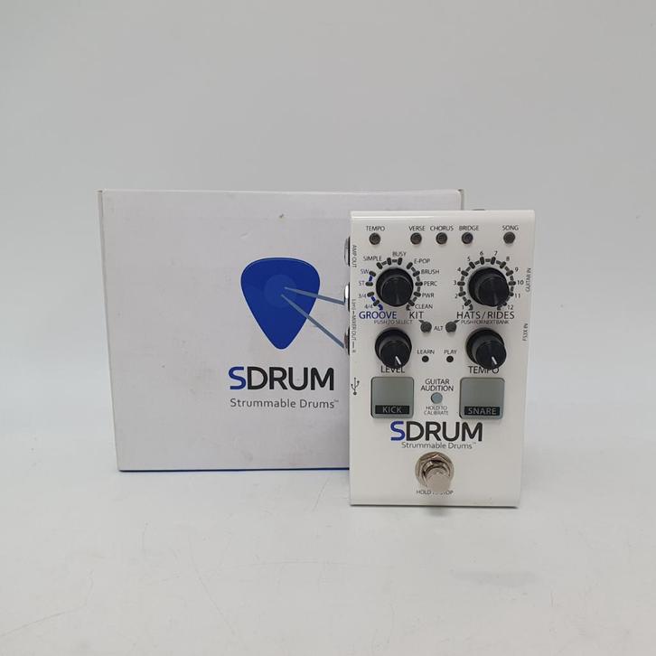 Digitech SDRUM Voetpedaal Compleet in Doos in Nette Staat, Muziek en Instrumenten, Effecten, Zo goed als nieuw, Ophalen of Verzenden