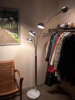 Elegante 5-arms Kare design booglamp met marmeren voet, Huis en Inrichting, Lampen | Vloerlampen, Ophalen, 200 cm of meer, Zo goed als nieuw