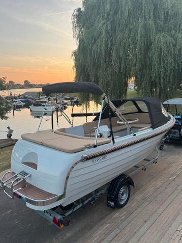 Maassloep 570 honda 20pk bouwj 2023 audio/teak/tafel opties! beschikbaar voor biedingen