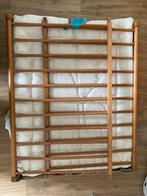 Vintage houten box met 2 boxkleden, Kinderen en Baby's, Boxen, Ophalen, Zo goed als nieuw