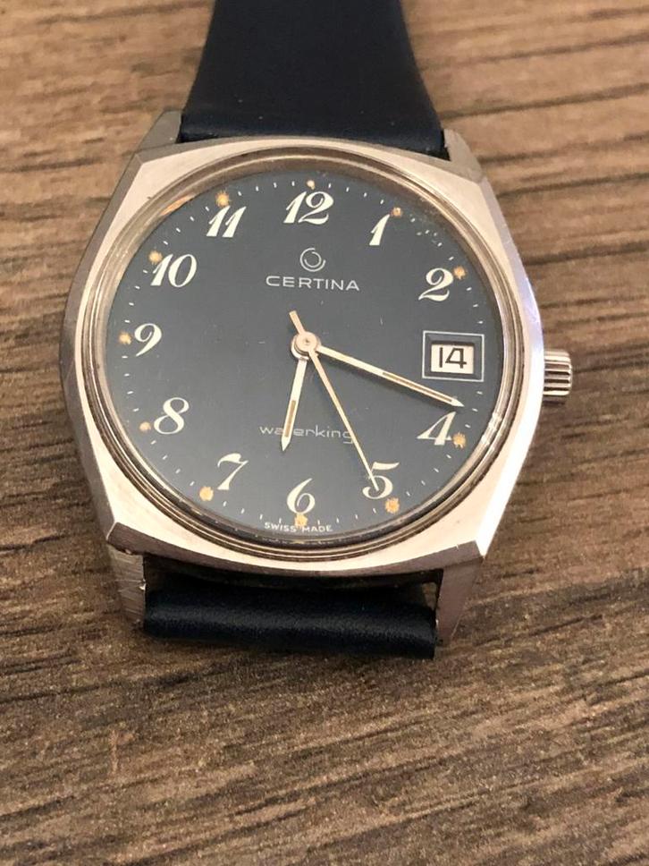 Mooie Certina Waterking Automatic stalen dresswatch, Sieraden, Tassen en Uiterlijk, Horloges | Antiek, Polshorloge, Overige merken