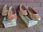 Ballerina's met goudkleurige pailletten. Maat 38 en 39., Ophalen of Verzenden, Nieuw, Overige kleuren, Ballerina's