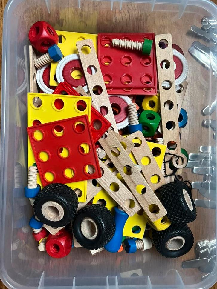 Baufix, Kinderen en Baby's, Speelgoed | Bouwstenen, Gebruikt, Overige merken, Ophalen of Verzenden