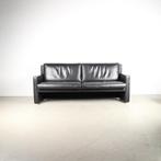1x Leolux Timandra Bank 3-zits/198cm Leder – Zwart
