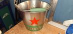 Heineken ijsemmer bucket (niet helemaal rond) (27.4), Verzamelen, Biermerken, Ophalen of Verzenden, Zo goed als nieuw, Overige typen