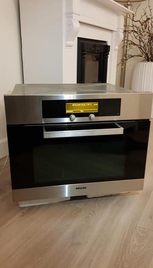 Miele Combi oven/magnetron, Witgoed en Apparatuur, Magnetrons, Zo goed als nieuw, Inbouw, Combimagnetron, 45 tot 60 cm, Grill