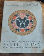 Herinneringsalbum Wilhelmina, Gebruikt, Ophalen of Verzenden