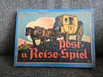Oud Post und Reise Spiel, Antiek en Kunst, Ophalen of Verzenden