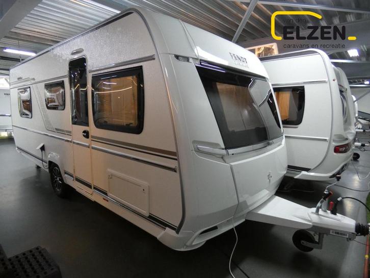 Fendt Tendenza 560 SFDW Mover, luifel, fietsendr., Caravans en Kamperen, Caravans, Bedrijf, tot en met 4, 1500 - 2000 kg, Rondzit