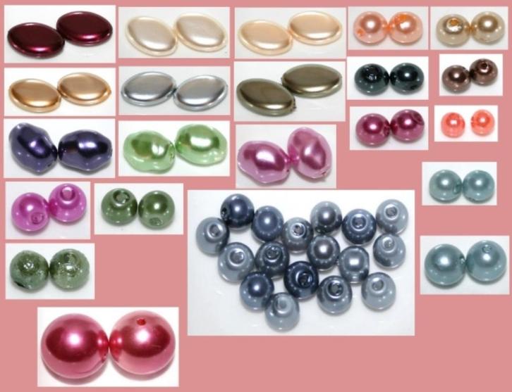 Sieraden maken kralen parels kunststof glas, Hobby en Vrije tijd, Kralen en Sieraden maken, Nieuw, Kraal, Ophalen