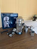 Delonghi Dedica Espressomachine Compleet met toebehoren, Witgoed en Apparatuur, Koffiezetapparaten, Stoompijpje, Gebruikt, Espresso apparaat