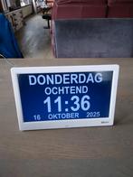 Dementie Klok - Nieuw 60 euro!, Ophalen of Verzenden, Nieuw, Wandklok