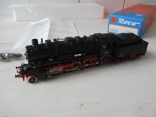 Roco Stoomlok BR 58 504 DR no 43203, Hobby en Vrije tijd, Modeltreinen | H0, Zo goed als nieuw, Locomotief, Gelijkstroom, Roco