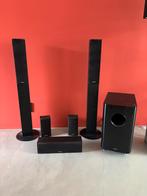 Onkyo Receiver + 5.1 Speakerset - Compleet!, Audio, Tv en Foto, Luidsprekers, Gebruikt, Complete surroundset, 120 watt of meer
