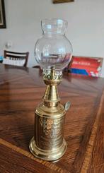 Pigeon olielamp, Antiek en Kunst, Ophalen of Verzenden, Koper of Brons