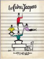 Les Freres Jacques persfoto plus programmaboek, Verzamelen, Foto's en Prenten, Gebruikt, Verzenden, 1980 tot heden, Overige onderwerpen