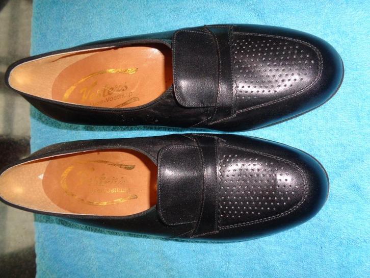 vesters maat 8 gelijk aan maat 42 echt leder, Kleding | Dames, Schoenen, Zo goed als nieuw, Schoenen met lage hakken, Zwart, Ophalen of Verzenden