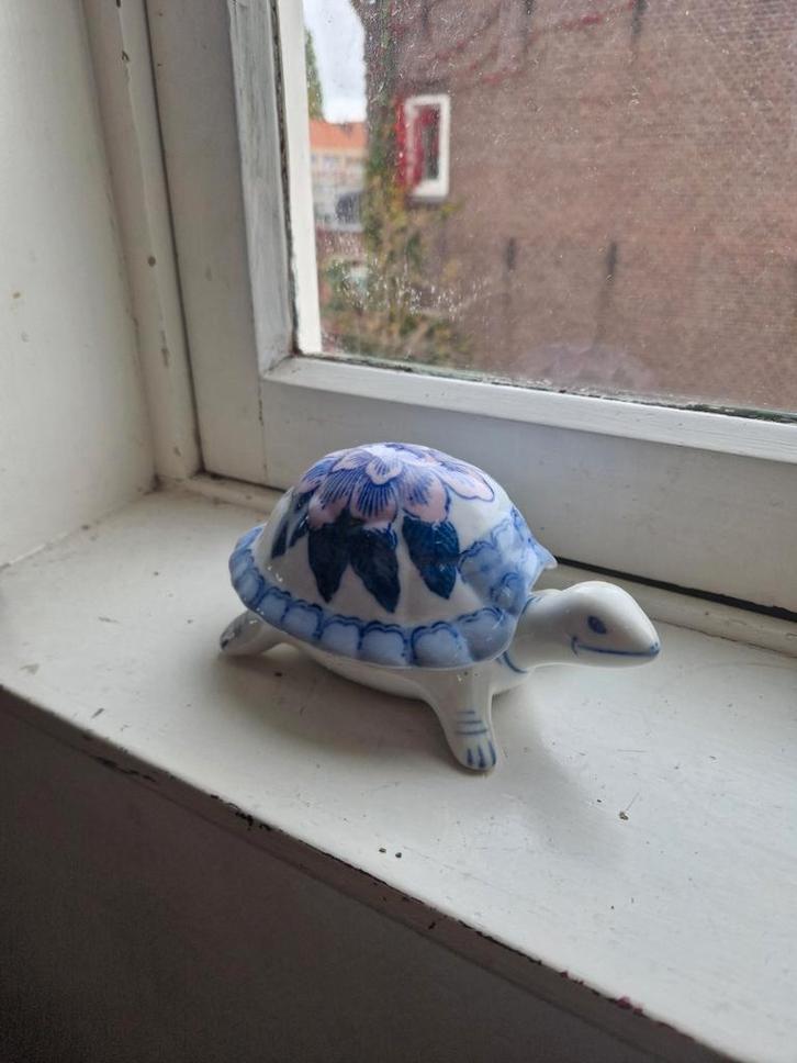 Decoratieve Schildpad met Opbergruimte, Antiek en Kunst, Antiek | Keramiek en Aardewerk, Ophalen of Verzenden