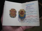 militaria originele Oekraine  Medaille met boekje, Postzegels en Munten, Penningen en Medailles, Overige materialen, Ophalen of Verzenden