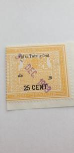 6116 nederland belastingzegel 25 cent, Postzegels en Munten, Verzenden, Overige thema's