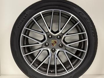 21 inch Origineel Porsche Cayenne Pirelli Gun metal beschikbaar voor biedingen