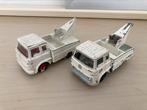 3c oude Dinky Toys Bedford Crash Truck 434, opknappers, Hobby en Vrije tijd, Ophalen of Verzenden, Gebruikt, Bus of Vrachtwagen