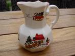 Masons mason christmas village hydra kan jug, Huis en Inrichting, Keuken | Servies, Ophalen of Verzenden, Zo goed als nieuw, Aardewerk