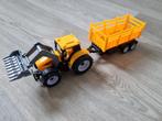 Tractor met aanhangwagen, Ophalen, Zo goed als nieuw
