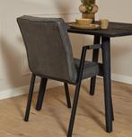 6 Luxe industriële stoelen De Bommel, Huis en Inrichting, Stoelen, Metaal, Ophalen of Verzenden, Zo goed als nieuw, Grijs