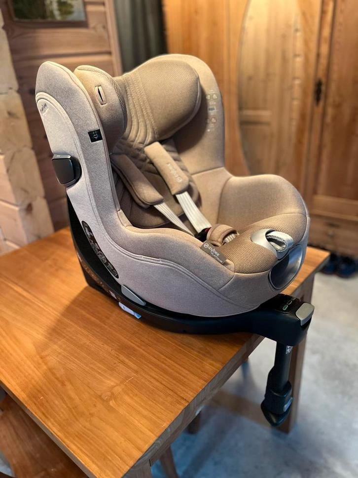 Cybex Sirona T i-Size + Z2 Base + inlay new born + huif, Kinderen en Baby's, Autostoeltjes, Zo goed als nieuw, Overige merken