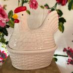 Vintage porseleinen kip zeer goede staat, Ophalen of Verzenden