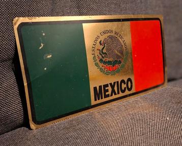 Mexico bordje  - Vlag beschikbaar voor biedingen