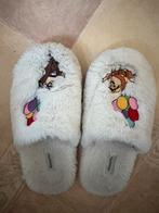 Gedragen sloffen, Ophalen of Verzenden, Gedragen, Wit, Pantoffels of Sloffen