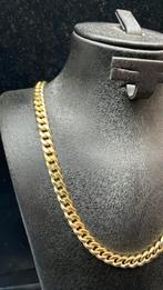 14 k gouden gourmet ketting 21,7 gram 60 cm, Sieraden, Tassen en Uiterlijk, Nieuw, Goud, Goud, Ophalen of Verzenden