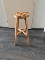 Houten barkrukken hoog, set van 2, Huis en Inrichting, Barkrukken, Ophalen, Zo goed als nieuw, Hout