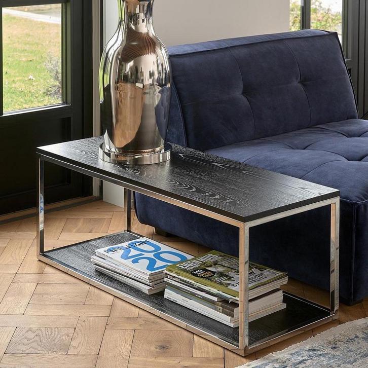 Riviera maison salontafel sidetable, Huis en Inrichting, Tafels | Sidetables, Zo goed als nieuw, 25 tot 50 cm, 100 tot 150 cm