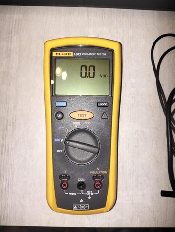 Fluke isolatiemeter beschikbaar voor biedingen