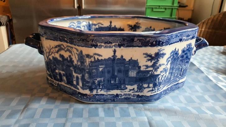 Uniek Grote Antieken Engelse Delfsblauwe bak, de maten zijn., Antiek en Kunst, Antiek | Keramiek en Aardewerk, Ophalen