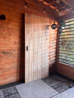Eiken schuifdeur/loftdeur/barndeur/poortdeur douglas, Doe-het-zelf en Verbouw, Deuren en Horren, Ophalen of Verzenden