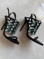 Zara schoenen, Zo goed als nieuw, Zara, Zwart, Sandalen of Muiltjes
