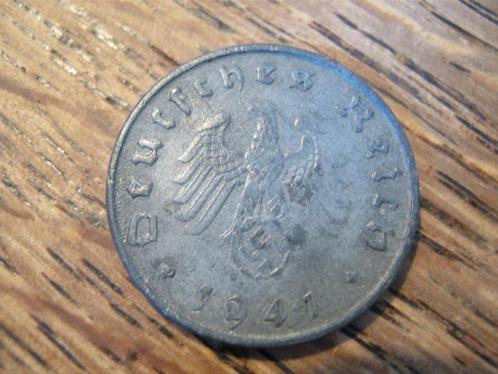 Nazi-Duitsland 10 Reichspfenning 1941, Munchen, WW2 #481, Postzegels en Munten, Munten | Europa | Niet-Euromunten, Losse munt