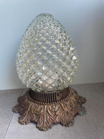 Vintage hollywood  regency plaffoniere  denneappel beschikbaar voor biedingen