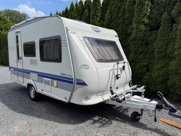 Hobby 400 SF de Luxe vastbed treinzit Dorema tent 270 diep beschikbaar voor biedingen