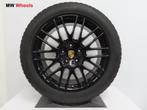 Originele Porsche Cayenne 20 inch Spyder velgen winterbanden, Gebruikt, 275 mm, Banden en Velgen, 20 inch