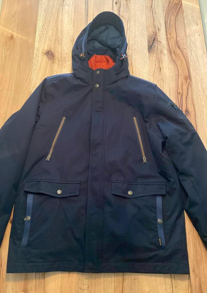 PME Legend heren winterjas parka donkerblauw maat xxl 2xl, Kleding | Heren, Jassen | Winter, Zo goed als nieuw, Overige maten