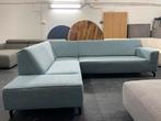 Blauwe Hoekbank, Huis en Inrichting, Ophalen of Verzenden, Zo goed als nieuw