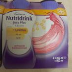 Nutricia Nutridrink JucyPlus 4x200 Verfrissende Frambozen, Ophalen of Verzenden