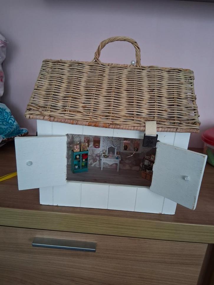 Riviera Maison Huisje - Uniek Decoratie Item, Kinderen en Baby's, Speelgoed | Poppenhuizen, Poppenhuis, Ophalen of Verzenden